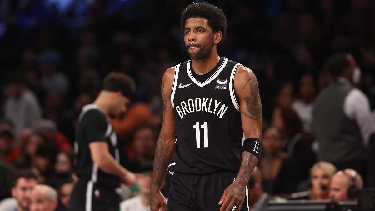 Brooklyn Nets guard Kyrie Irving