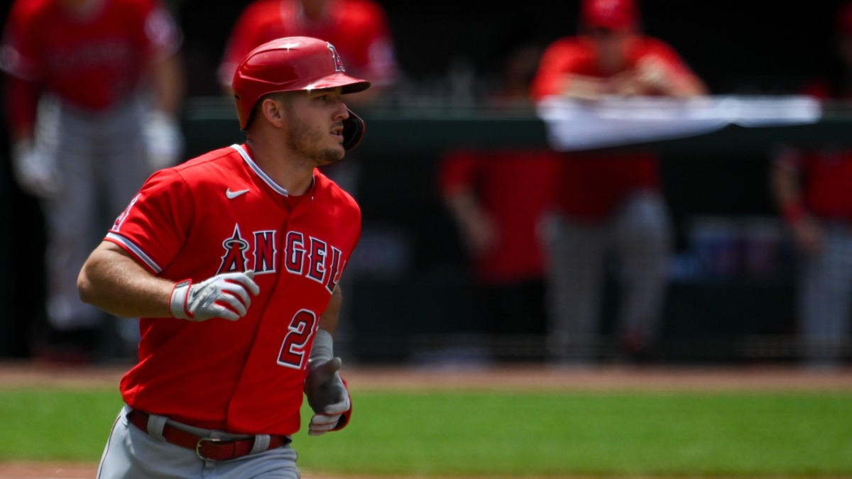 Los Angeles Angels outfielder Mike Trout