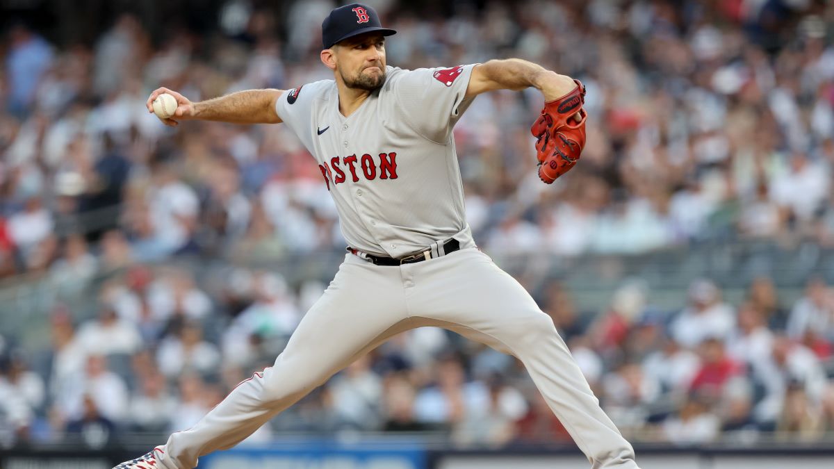 Boston Red Sox pitcher Nathan Eovaldi