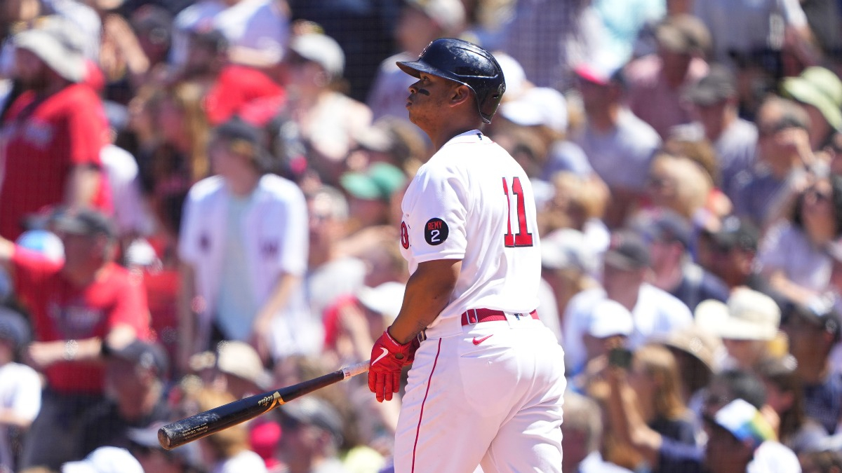 Boston Red Sox third baseman Rafael Devers
