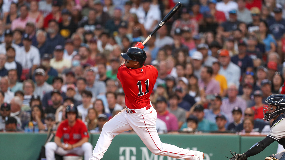 Boston Red Sox third baseman Rafael Devers