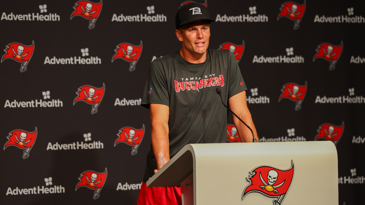 Tampa Bay Buccaneers quarterback Tom Brady