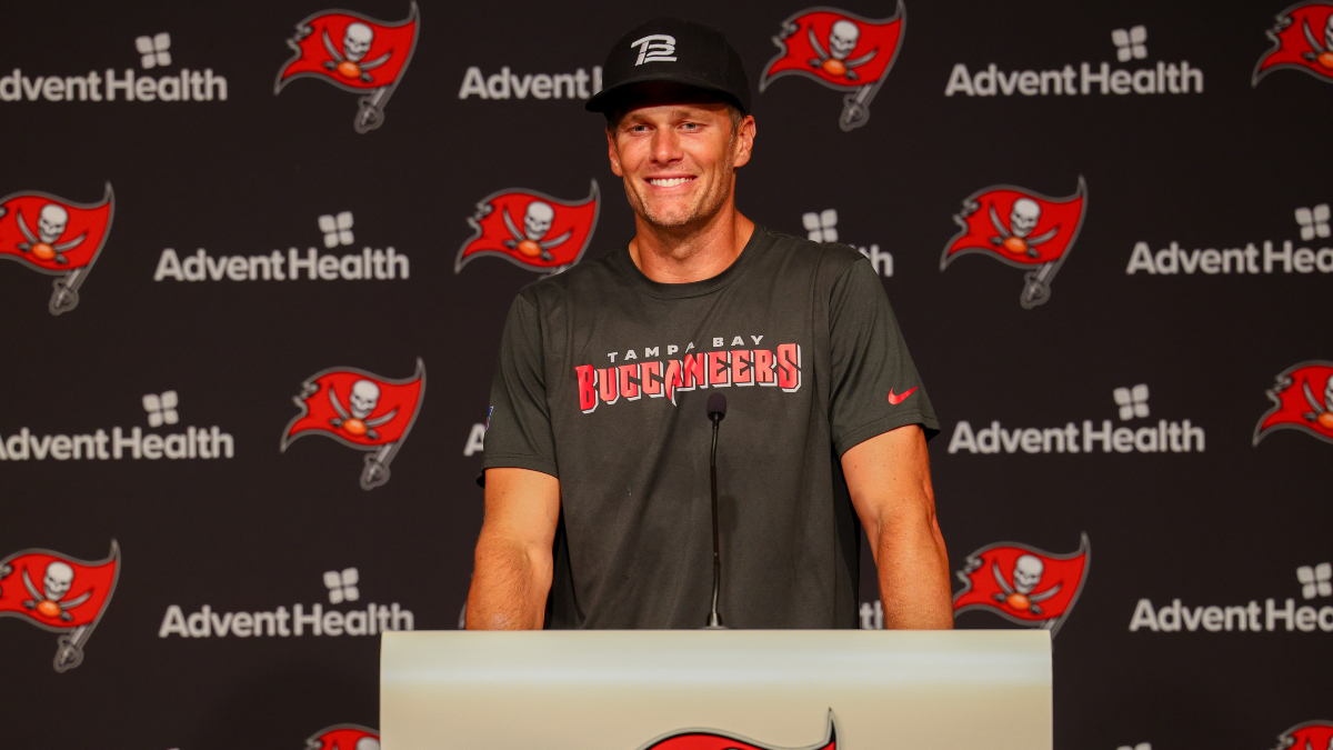 Tampa Bay Buccaneers quarterback Tom Brady