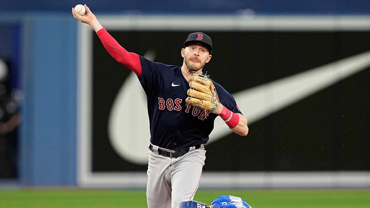 Boston Red Sox second baseman Trevor Story