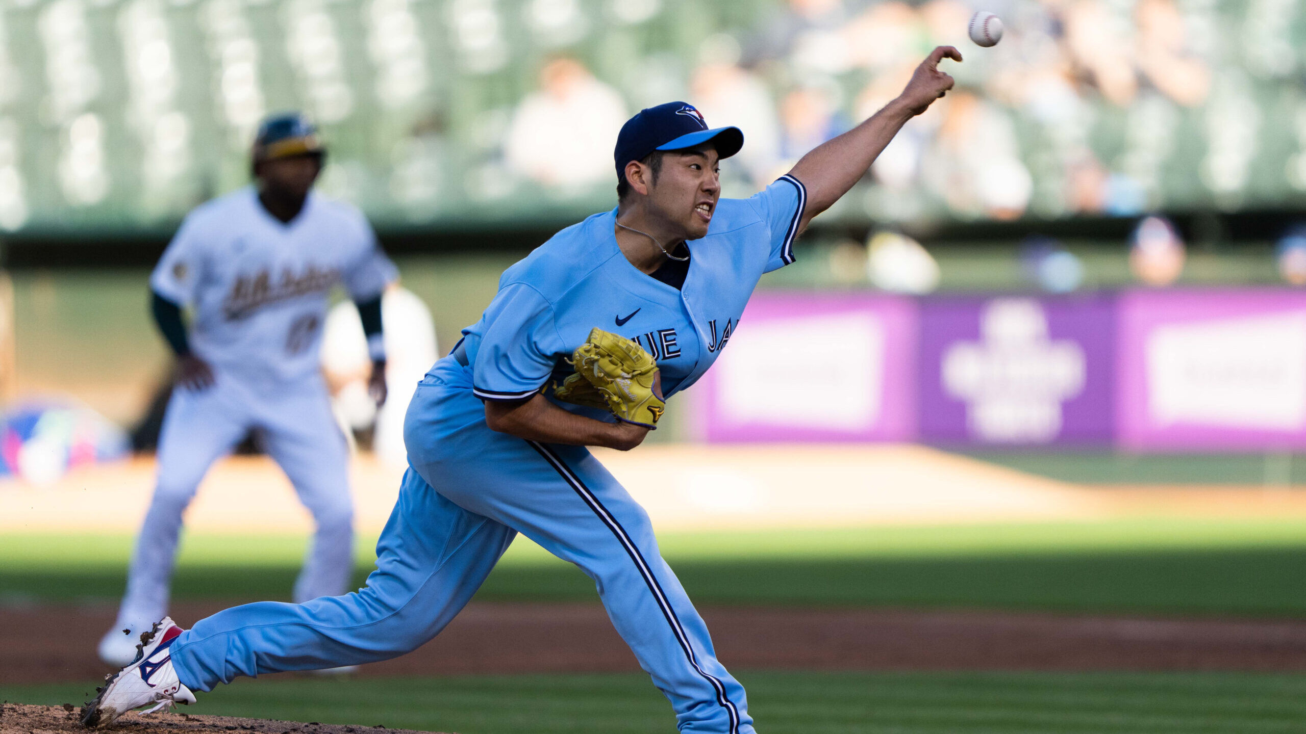 MLB: Toronto Blue Jays at Oakland Athletics