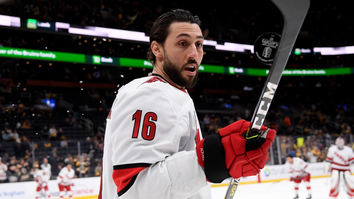 Carolina Hurricanes forward Vincent Trocheck