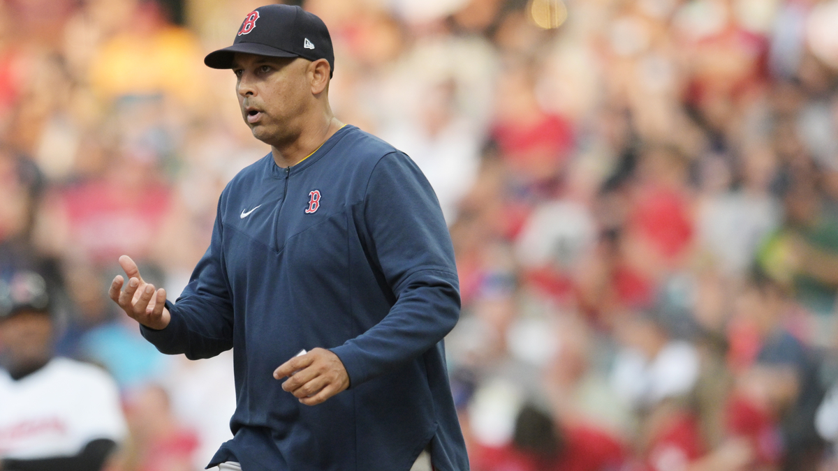 Boston Red Sox manager Alex Cora
