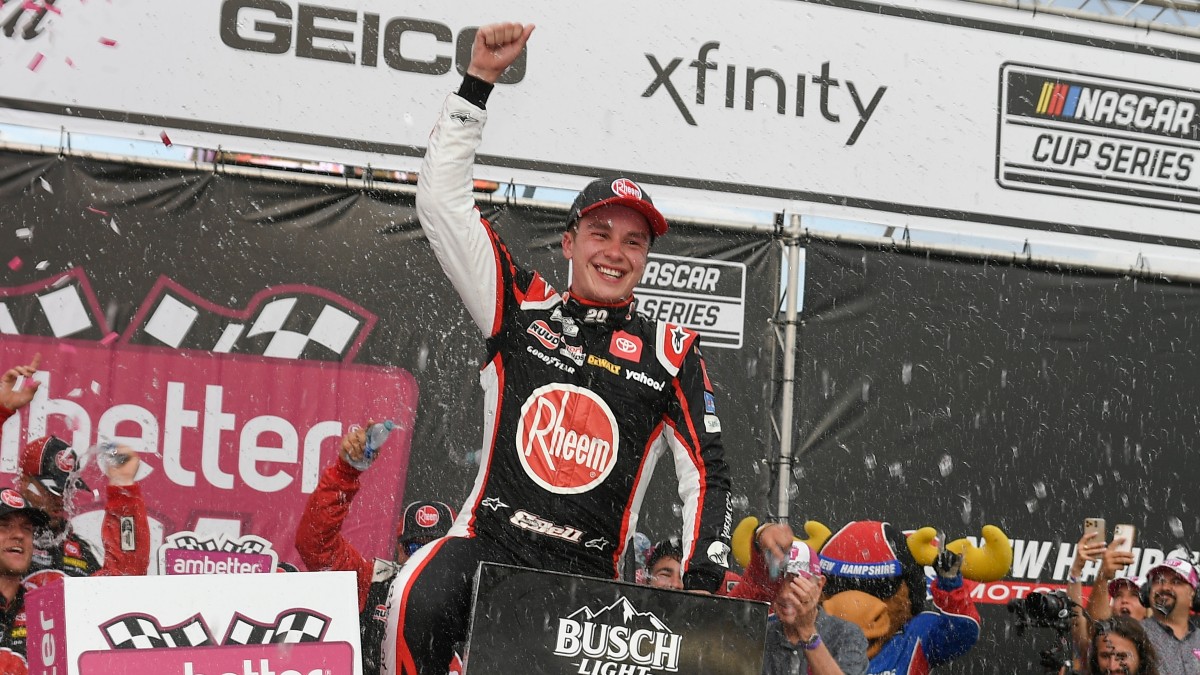NASCAR Cup Series driver Christopher Bell