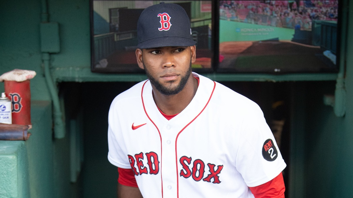 Boston Red Sox first baseman Franchy Cordero