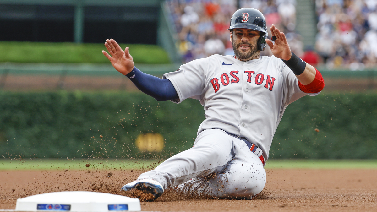 Boston Red Sox designated hitter J.D. Martinez