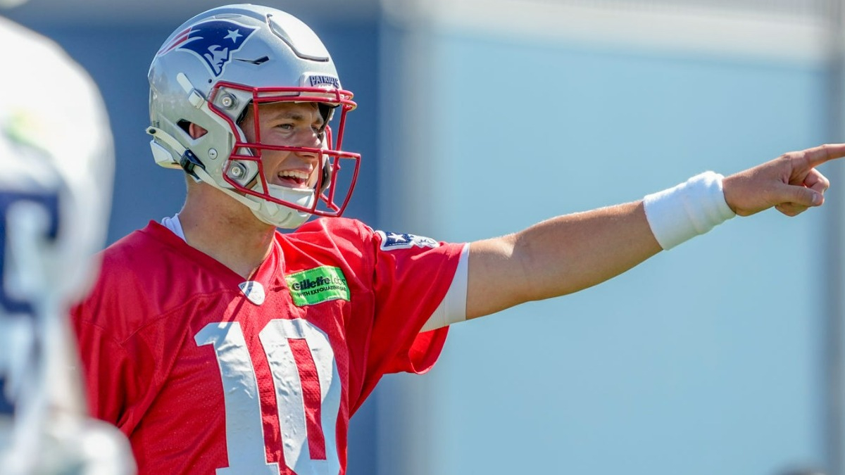 New England Patriots quarterback Mac Jones