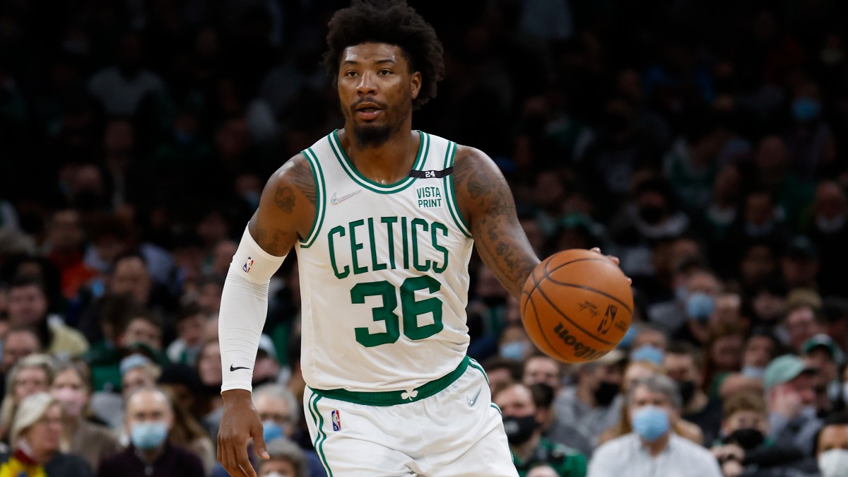 Boston Celtics guard Marcus Smart
