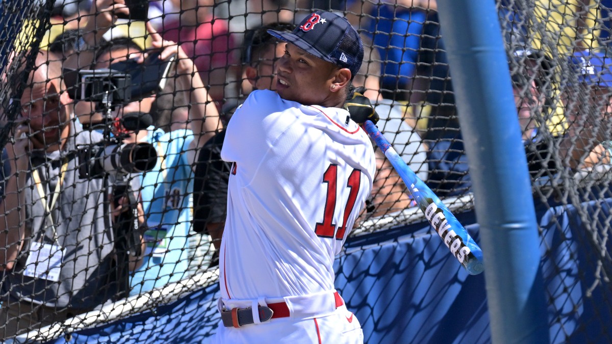 Boston Red Sox third baseman Rafael Devers
