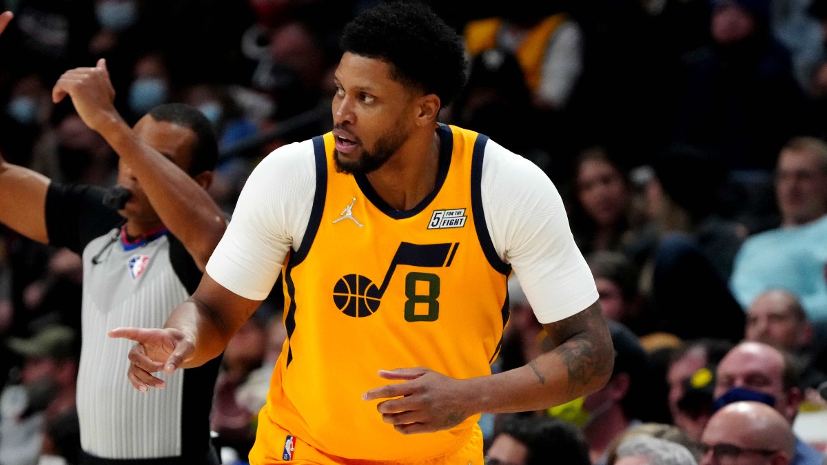 Utah Jazz forward Rudy Gay