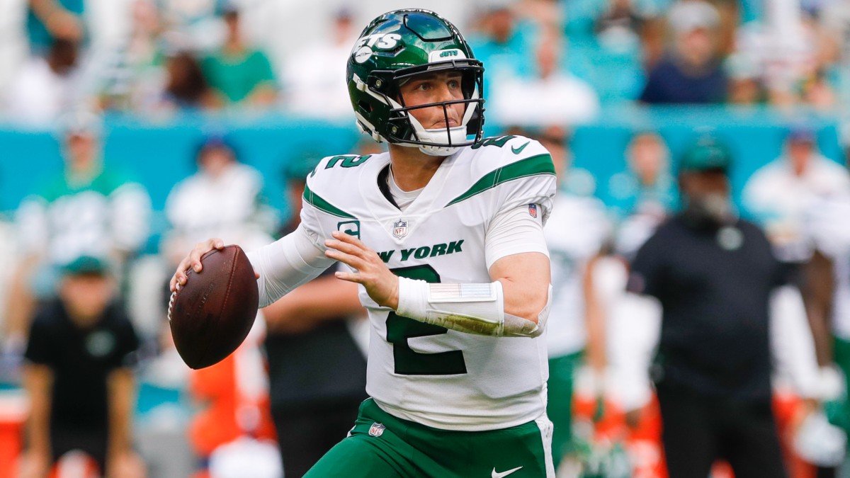 New York Jets quarterback Zach Wilson