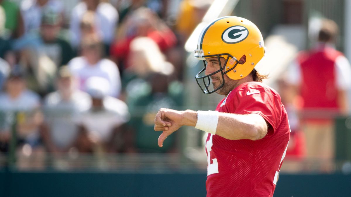 Green Bay Packers quarterback Aaron Rodgers