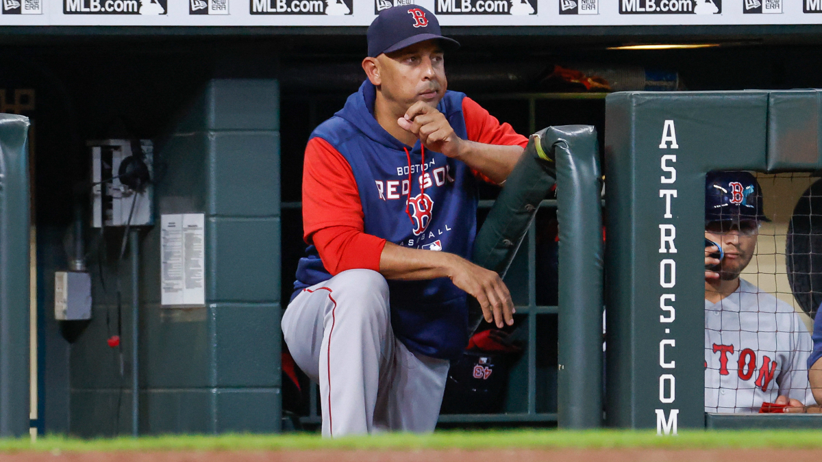 Boston Red Sox manager Alex Cora