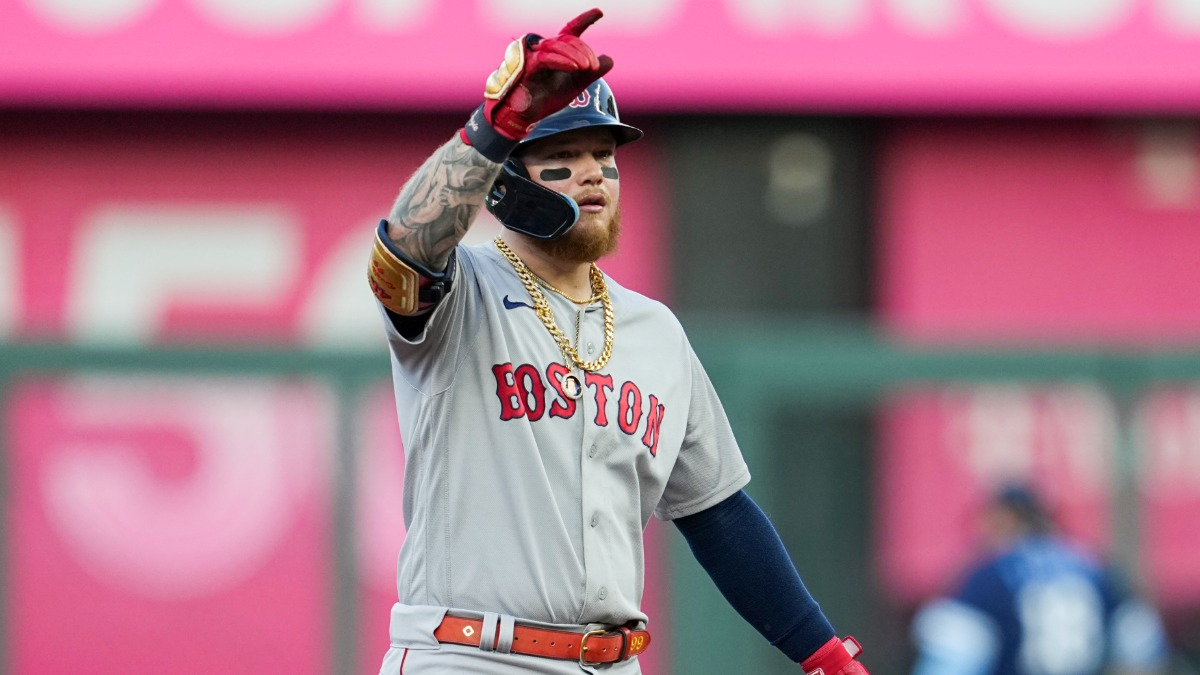 Red Sox outfielder Alex Verdugo