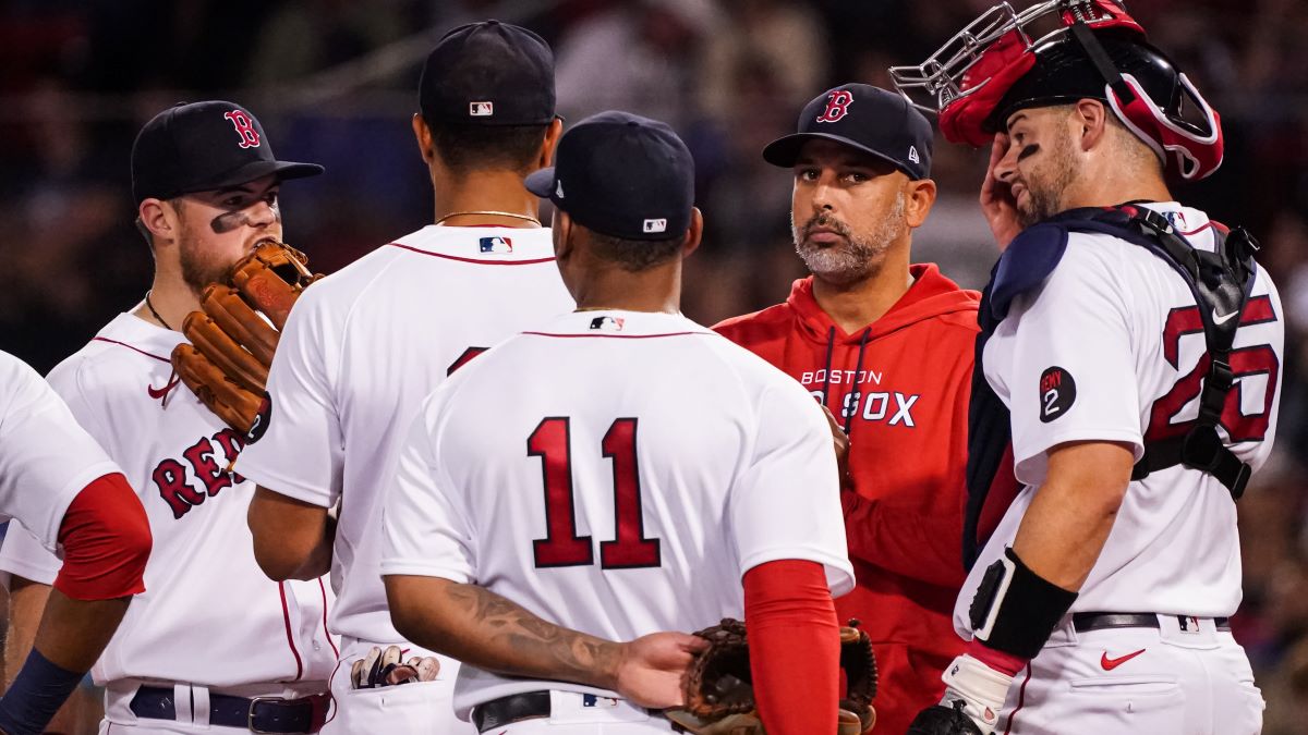 Boston Red Sox manager Alex Cora