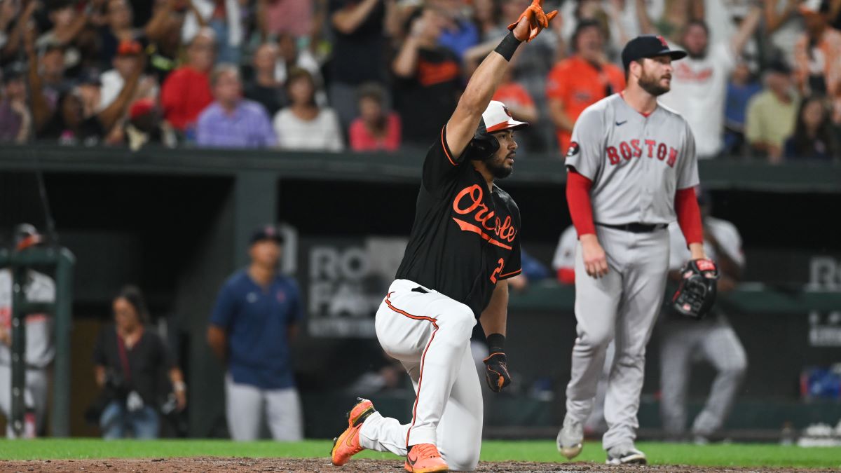 Baltimore Orioles designated hitter Anthony Santander