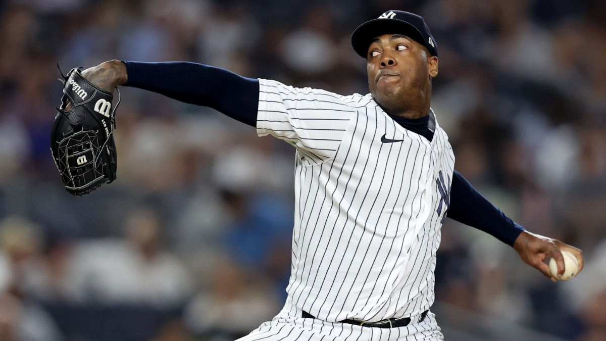 New York Yankees pitcher Aroldis Chapman