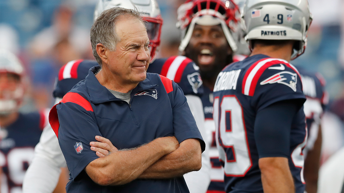 New England Patriots head coach Bill Belichick