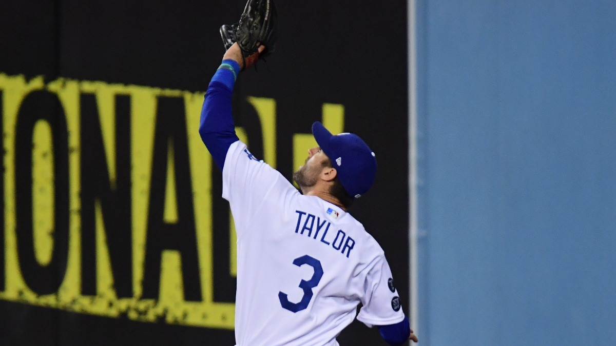 Los Angeles Dodgers outfielder Chris Taylor