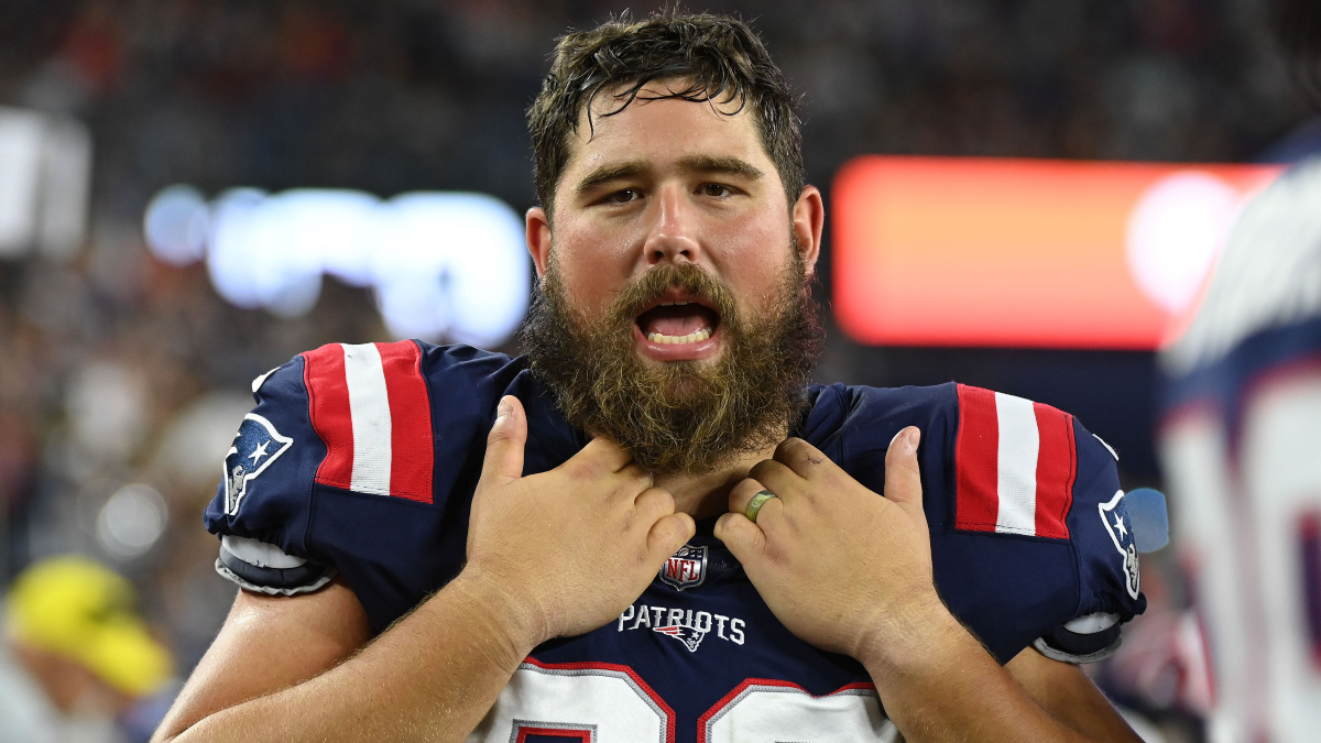 New England Patriots center David Andrews