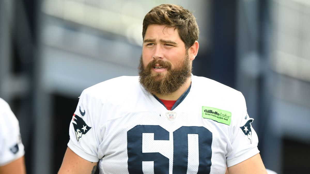 New England Patriots center David Andrews