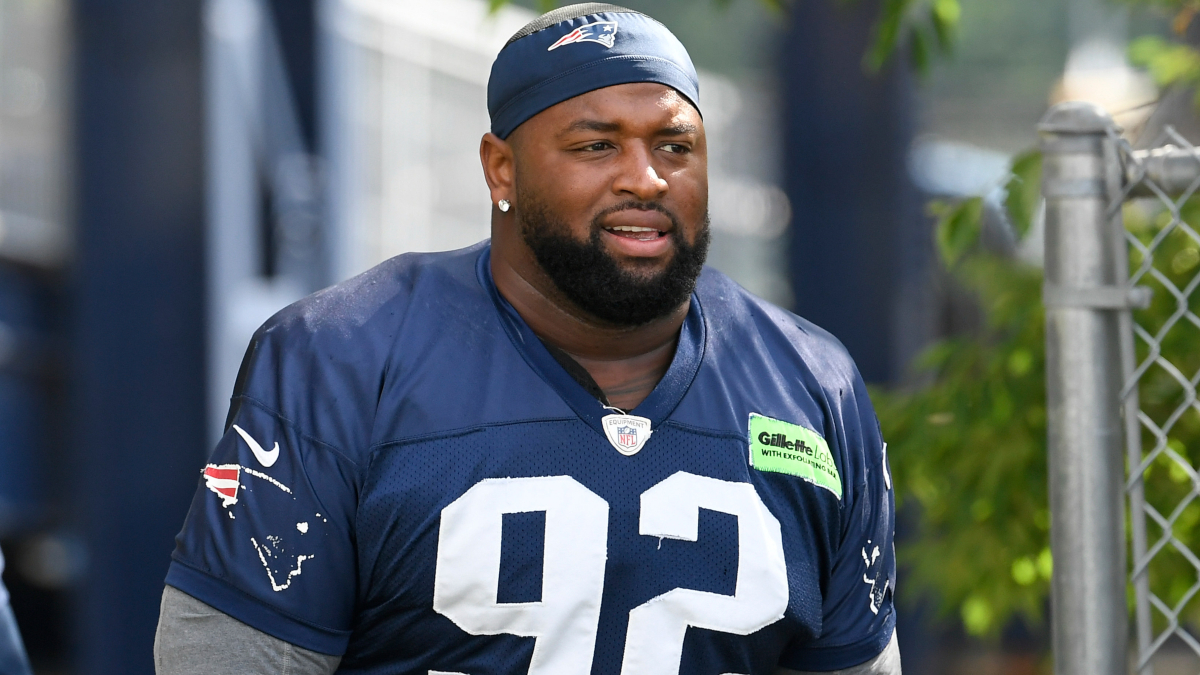New England Patriots nose tackle Davon Godchaux