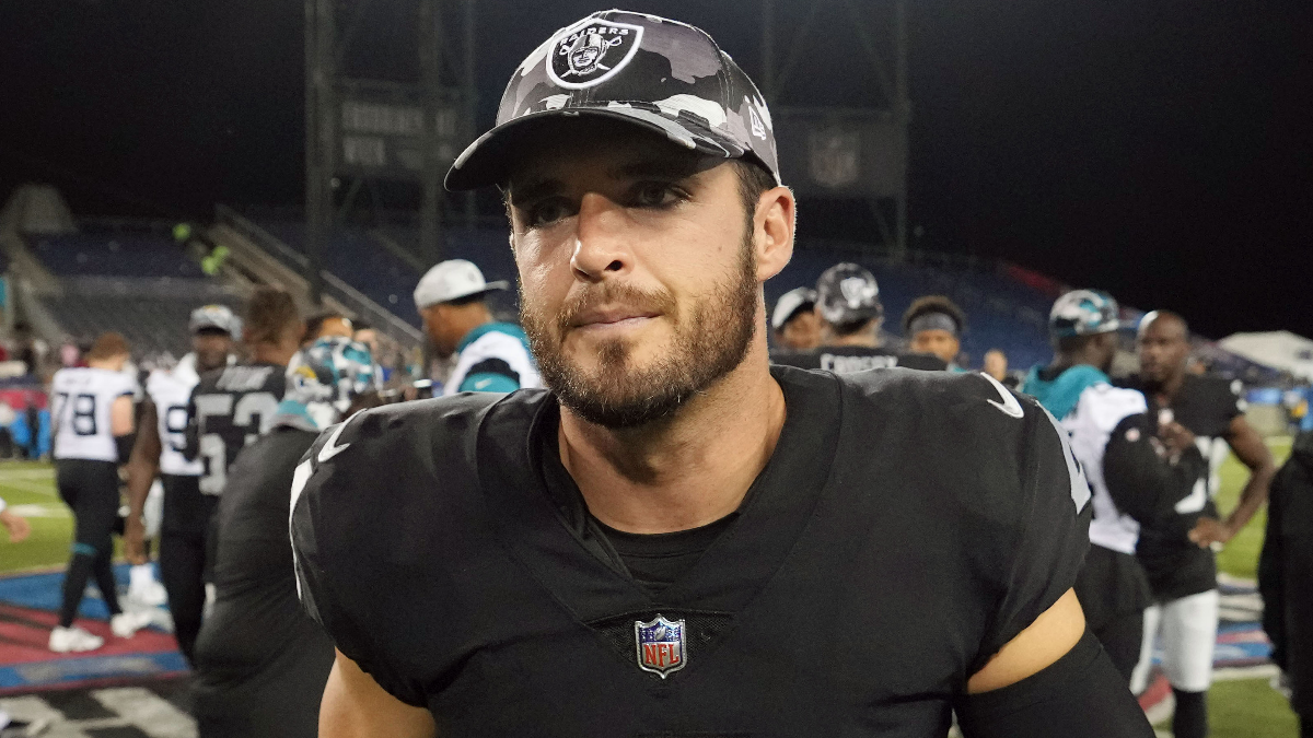 Las Vegas Raiders quarterback Derek Carr