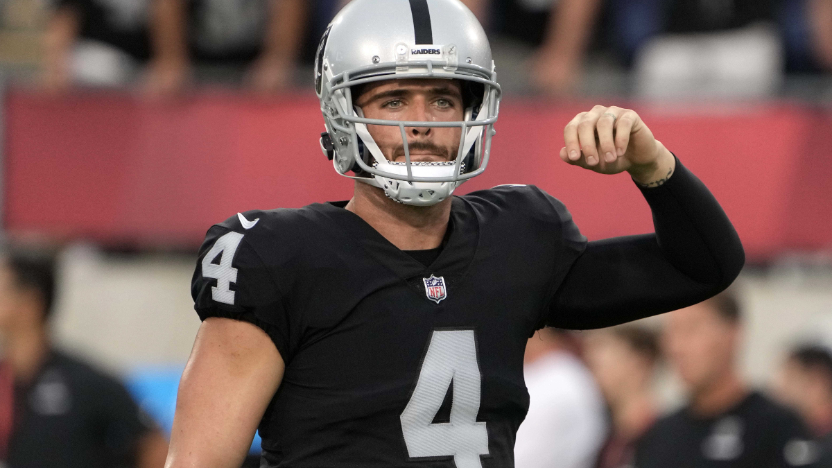 Las Vegas Raiders quarterback Derek Carr