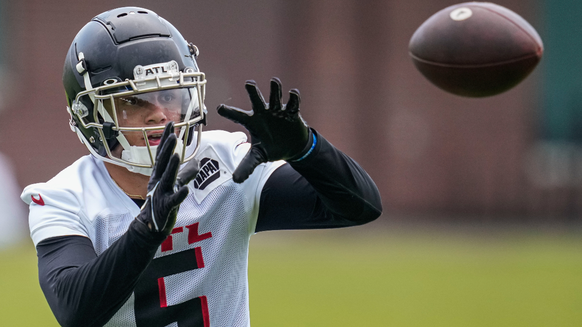 Atlanta Falcons receiver Drake London