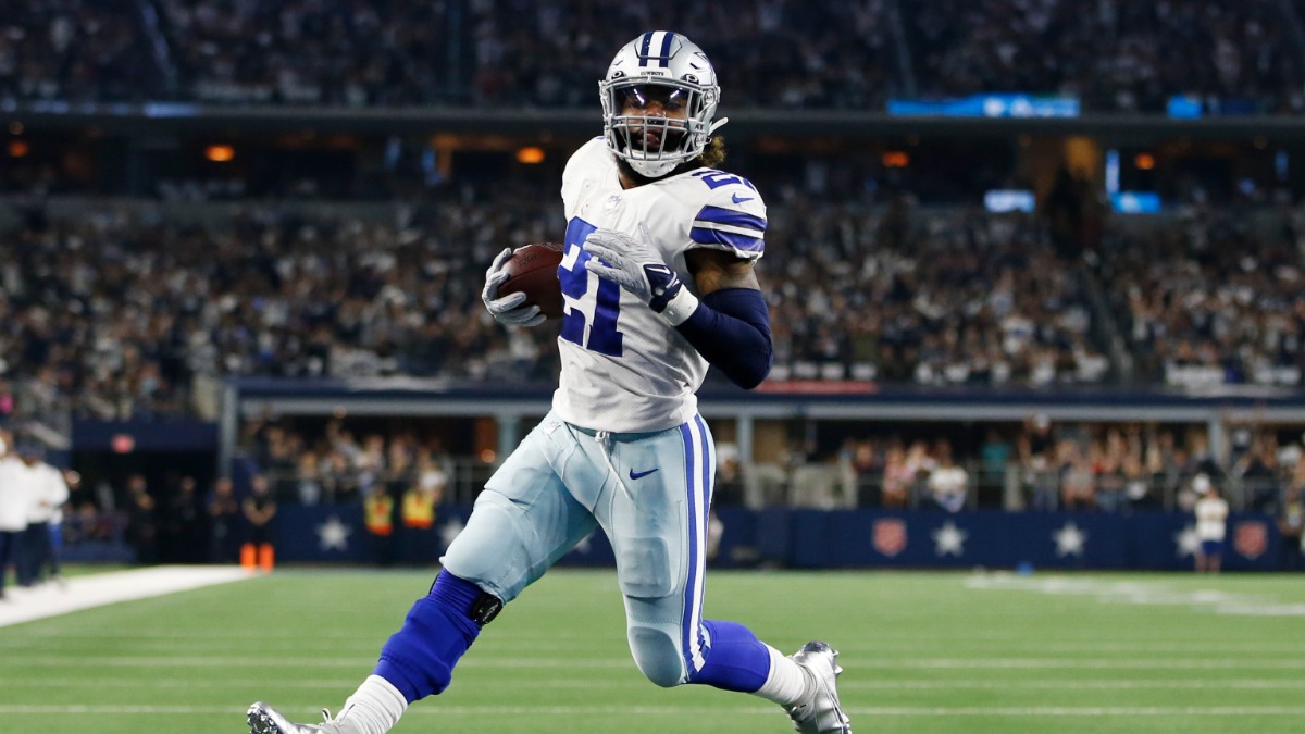 Dallas Cowboys running back Ezekiel Elliott