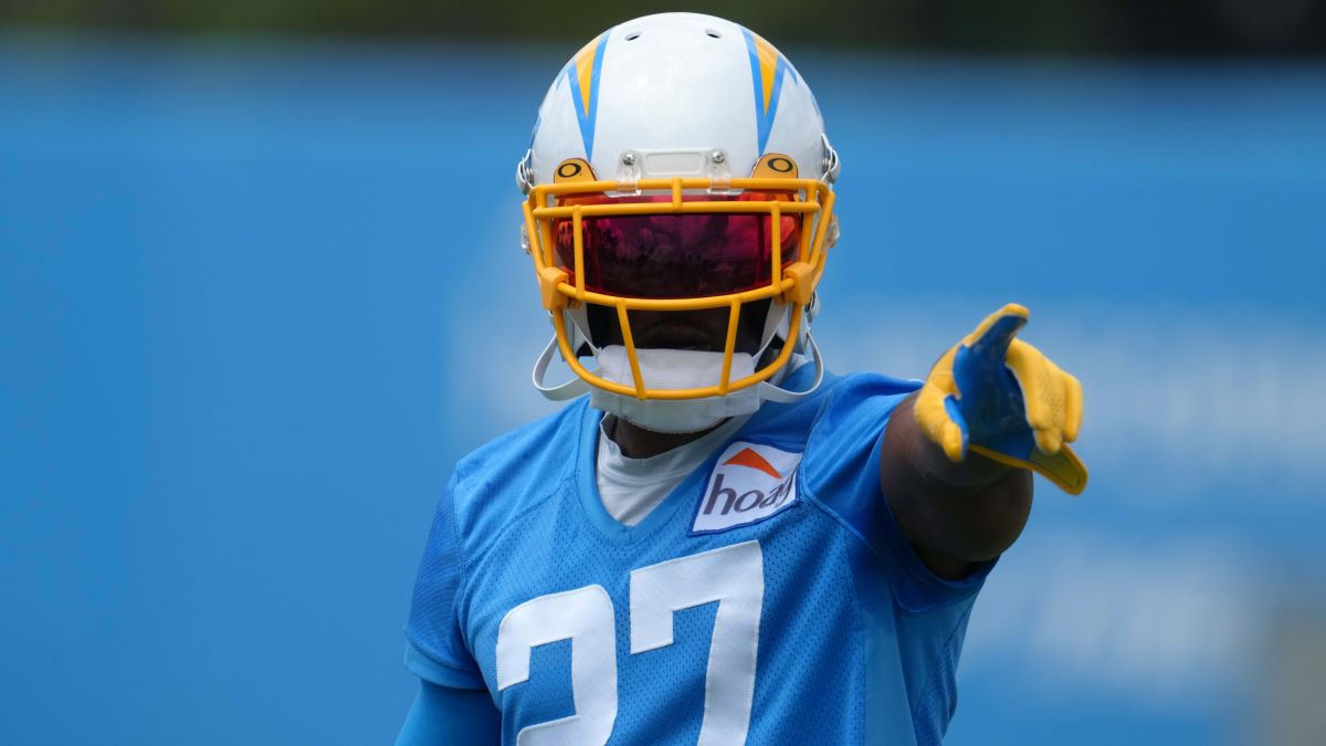 Los Angeles Chargers cornerback J.C. Jackson