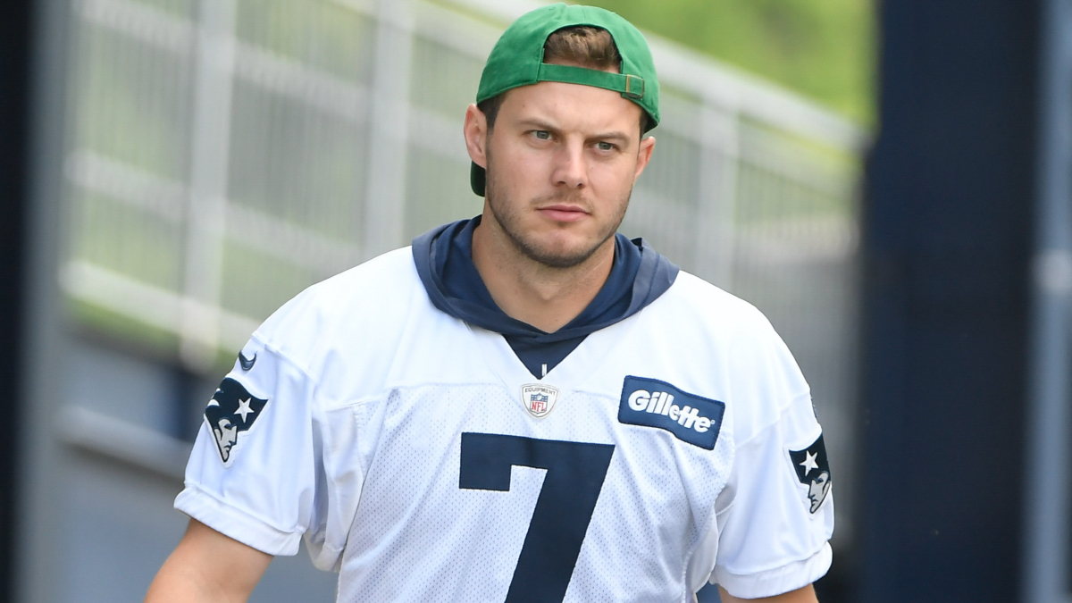 New England Patriots punter Jake Bailey