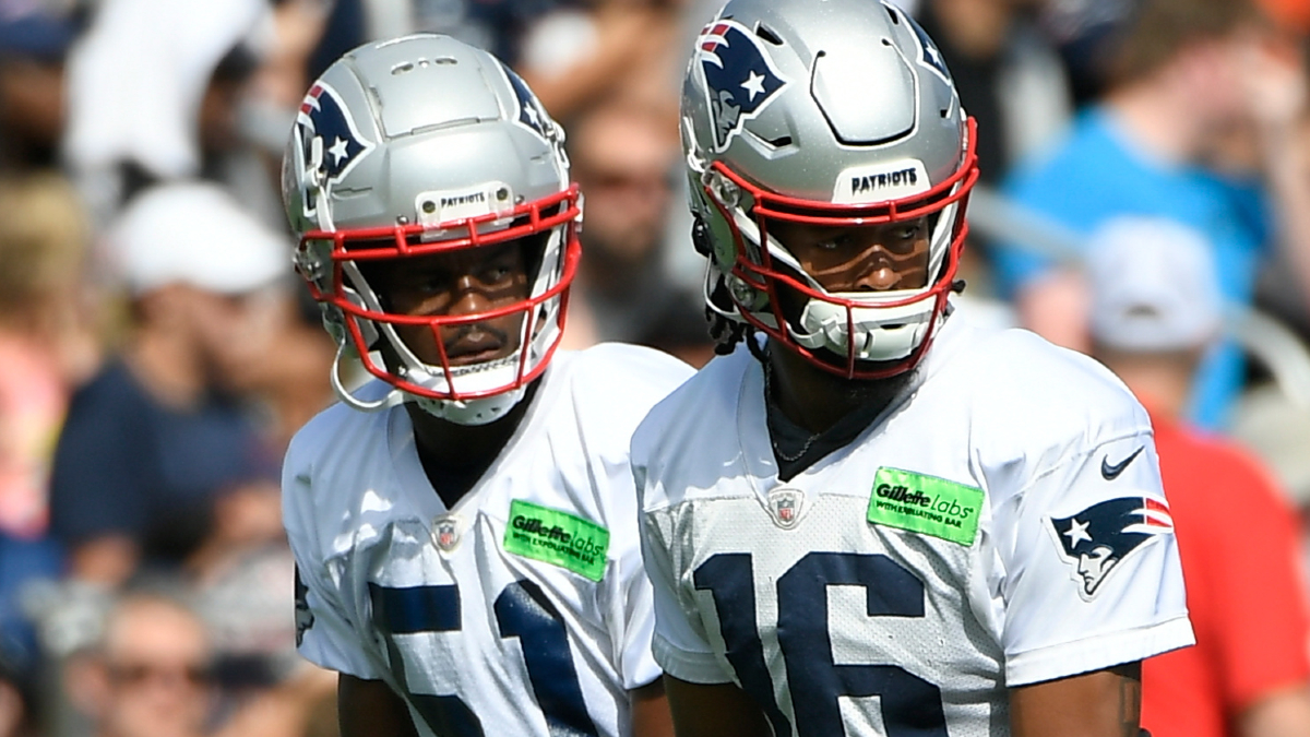 New England Patriots wide receiver Tyquan Thornton