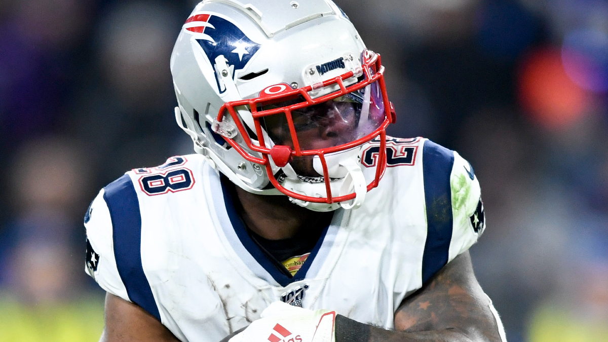 New England Patriots running back James White