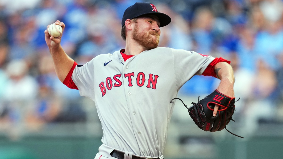 Red Sox starting pitcher Josh Winckowski