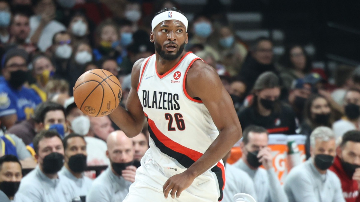 Portland Trail Blazers forward Justice Winslow