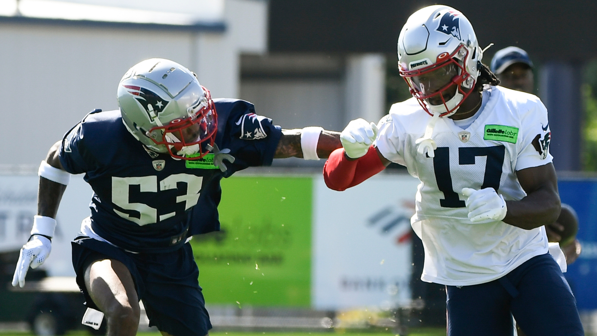 New England Patriots defensive back Jack Jones
