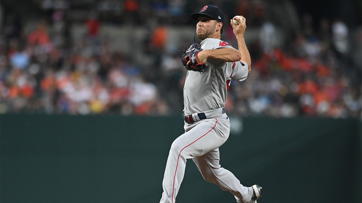 Boston Red Sox starting pitcher Kutter Crawford