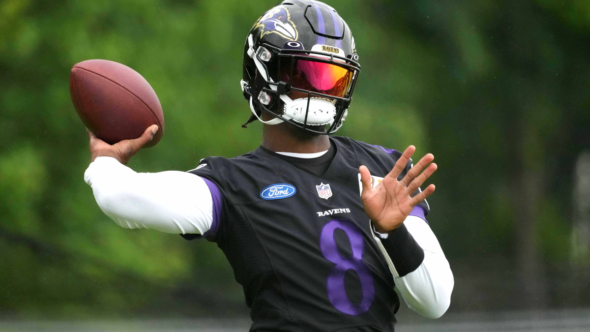 Baltimore Ravens quarterback Lamar Jackson