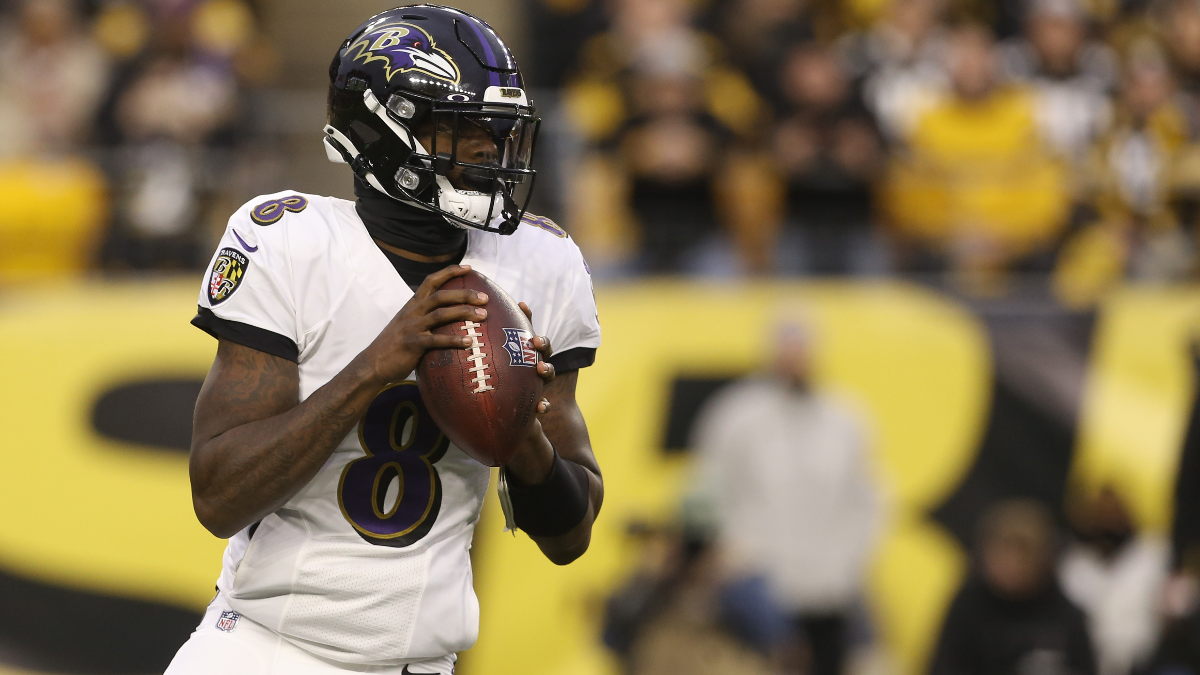 Baltimore Ravens quarterback Lamar Jackson