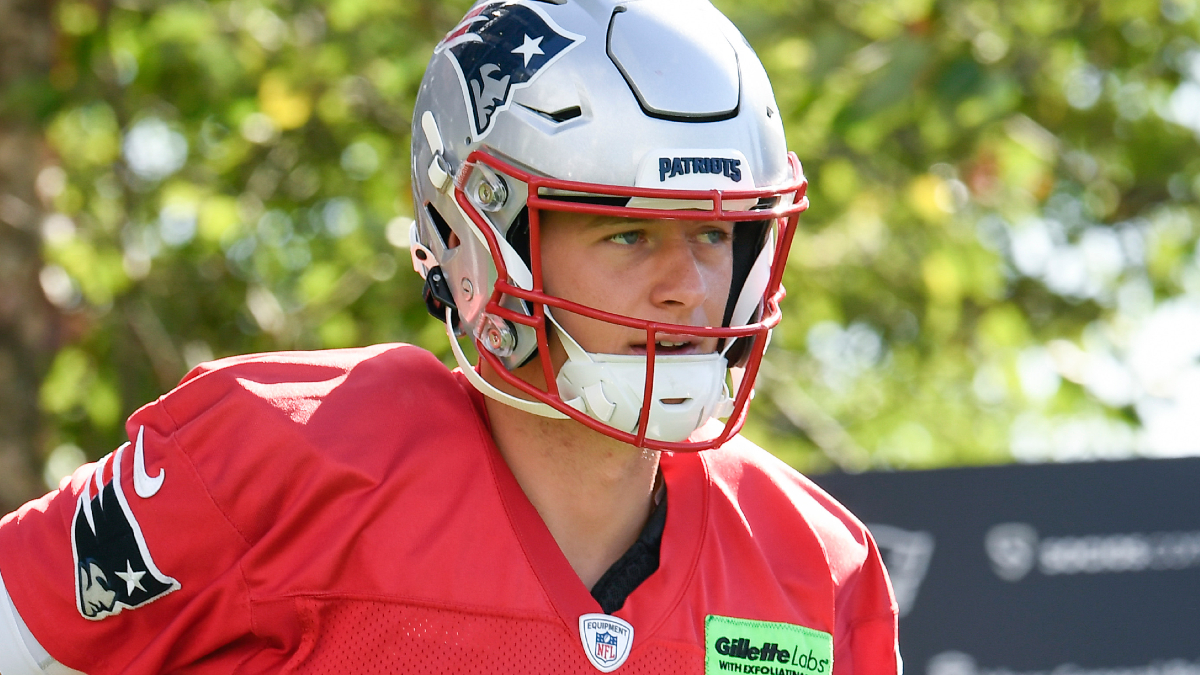 New England Patriots quarterback Mac Jones