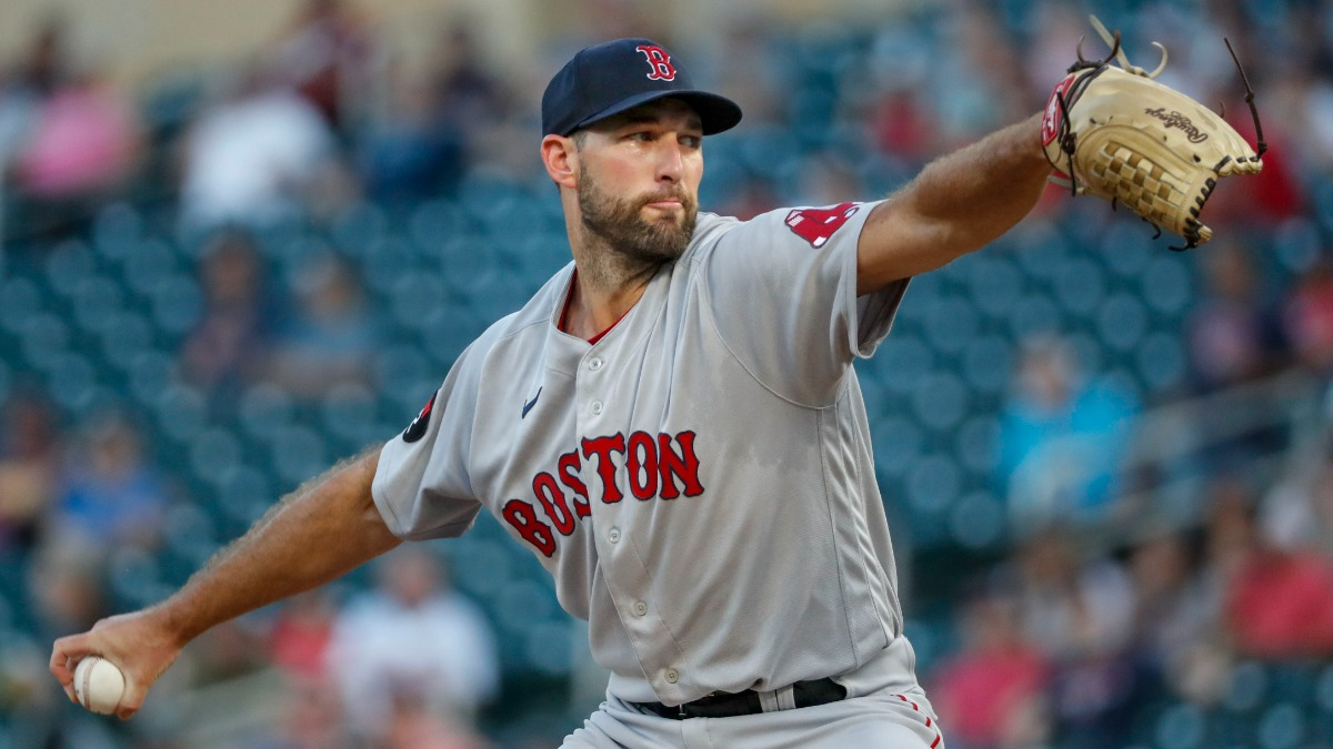 Red Sox starting pitcher Michael Wacha