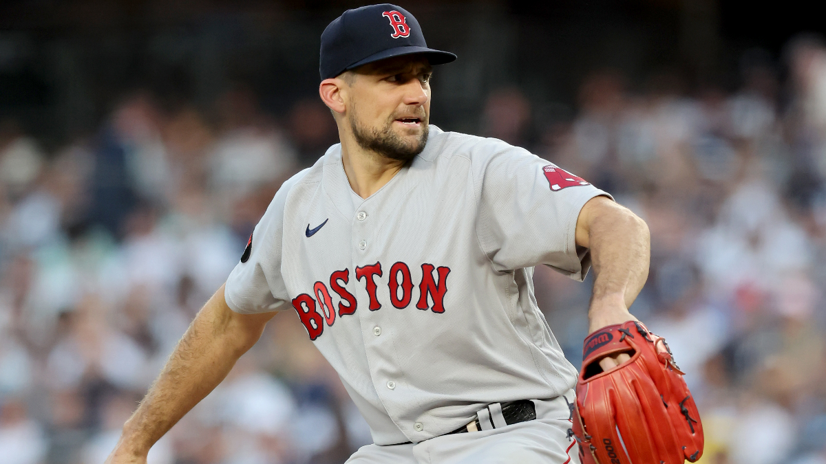Boston Red Sox pitcher Nathan Eovaldi