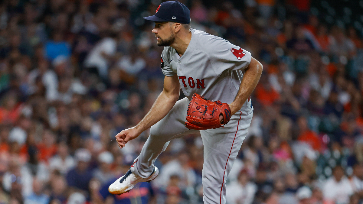 Boston Red Sox pitcher Nathan Eovaldi