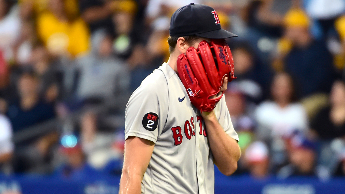Boston Red Sox starting pitcher Nick Pivetta