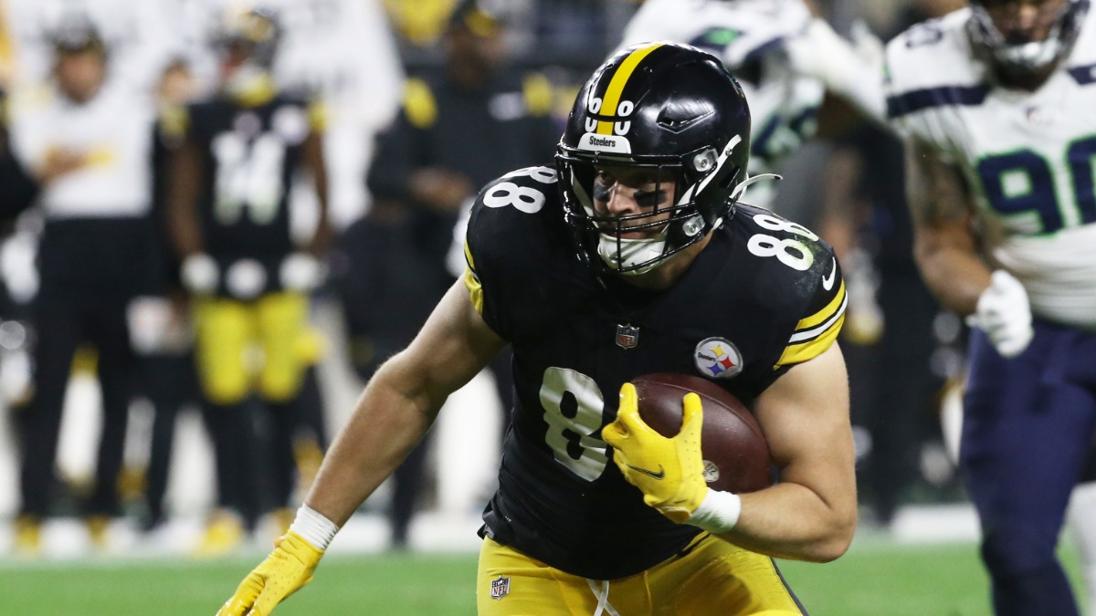 Pittsburgh Steelers tight end Pat Freiermuth